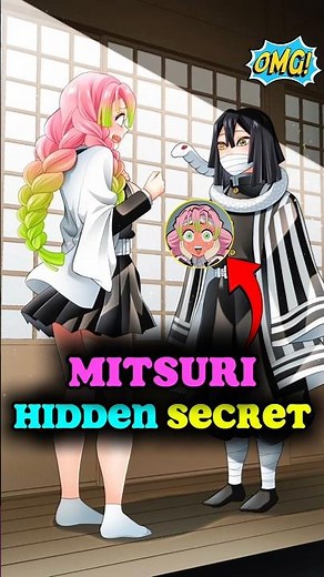 Mitsuri Hidden secret #demonslayer #animeshorts #anime