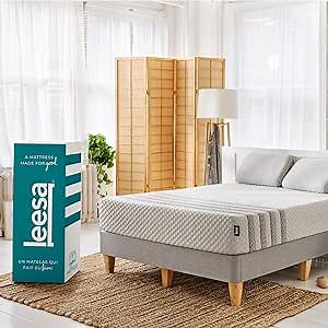 Leesa Sapira Hybrid 11" Mattress, Full Size, Premium Cooling Foam and Individually Wrapped Spring/CertiPUR-US Certified Foam / 120-Night Trial