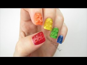 3D Lego Nails!