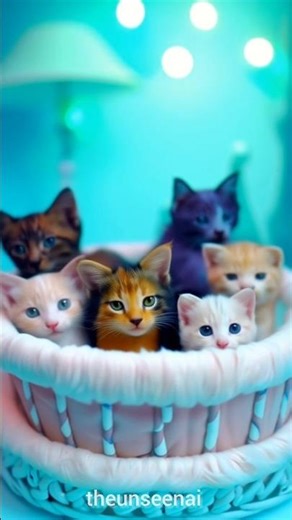 pure kitten cuteness.#aiart #cat #ai #animals #animation #shorts #short #viral #pets #cats #love#art