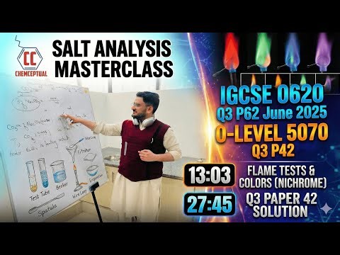 Unlock Salt Analysis: The SECRET Flame Test Trick