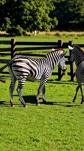 This is the zebra's time to survive! 🦓✨46