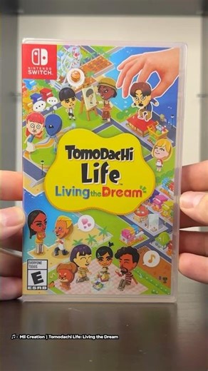 Tomodachi Life: Living the Dream - Nintendo Switch UNBOXING #shorts #nintendoswitch #unboxing