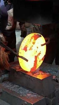 Inside the factory The Beauty of Steel Forging – Slow Motion Industrial Power! #process #forging