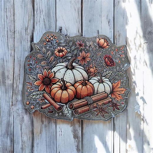 Fall Splendor Coverminder for Diamond Painting, Needle Minder, Clear Resin, Cute Diamond Painting, Fall Time - Etsy