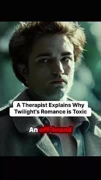 Is Bella and Edward's romance actually a therapy nightmare? 🧛‍♂️
