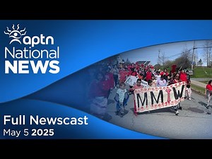 APTN National News: May 5, 2025 – Red Dress Day events honouring MMIWG2S+, Caribou conservation