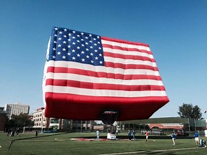 World's Biggest American Flag Flies In Hoboken