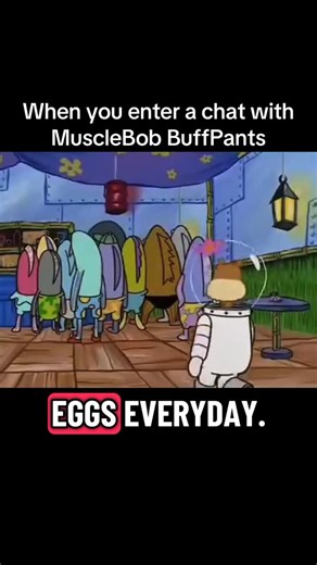 Daily SpongeBob Clips on Instagram: "MuscleBob BuffPants has entered the chat. #reels #funny #spongebob #foryou"