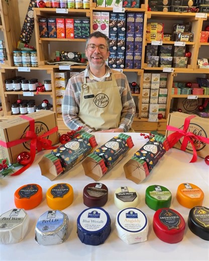 The Welsh Cheese Company on Instagram: "🧀 WIN ONE OF OUR WELSH CHEESE CHRISTMAS CRACKERS 🧀 As a special Christmas treat, we want to celebrate the heart of Welsh cheesemaking, the farms, the small dairies, and the recipes that have been cared for over generations. These cheeses are made by people we admire deeply, and sharing their work is one of our favourite things to do. This year we are giving away three crackers to three different winners, and each winner can choose the crack