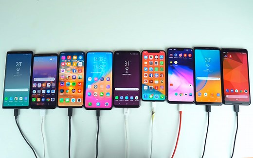 9款旗舰手机耗电测试，iPhone X倒数第一