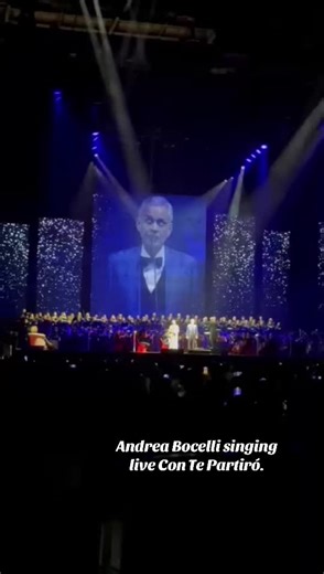 Con Te Partiró: Unforgettable Andrea Bocelli Live Performance
