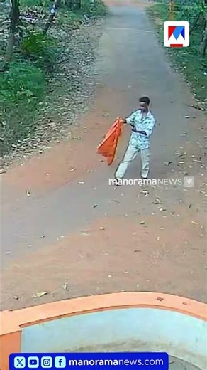 കണ്ണൂർ കൂത്തുപറമ്പില്‍ BJP, RSS കൊടികൾ നശിപ്പിച്ചു; സിസിടിവി ദൃശ്യം പുറത്തുവിട്ട് ബിജെപി | kannur