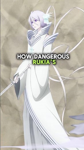 Rukia's Bankai Explanation? #bleachanime #bleach #shorts