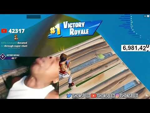 IShowSpeed Gets Victory Royale Then Dies
