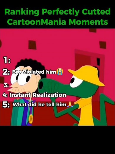 Ranking CartoonMania moments #1