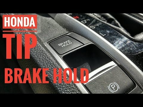 Honda Brake Hold - How To Use It