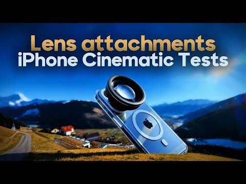 iPhone Lens attachments | Cinematic Tests