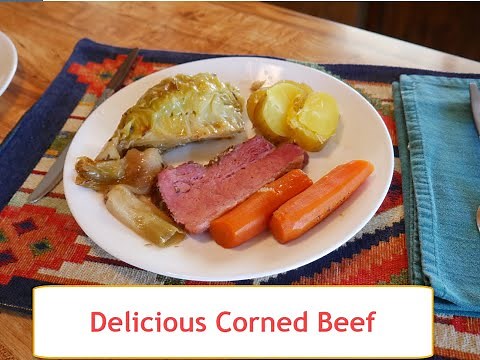Dutch oven Corned beef and Cabbage (2020) a Quick and Easy one Pot Meal
