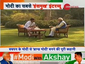 10M views · 10K reactions | #ModiWithAkshay In a freewheeling chat with actor Akshay Kumar, PM Narendra Modi revealed some interesting facts about himself, one of them was why his mother does not stay with him in Delhi at the PM residence | Zee News English | Facebook