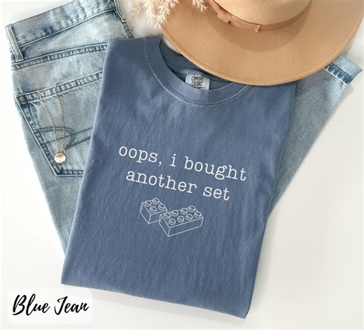 Funny Brick Building Shirt, Comfort Colors Toy Brick Tshirt, Building Block Tee, Gift for Him - Etsy