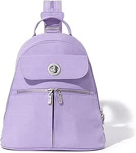 Baggallini Naples Convertible Small Daypack Sling Crossbody, Lavender