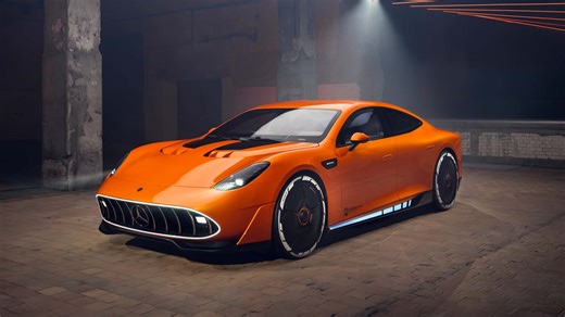 Mercedes-AMG’s 1,341-HP Tri-Motor EV Declares War On The Taycan