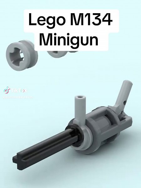 #lego #minigun #army #legomoc #minigun
