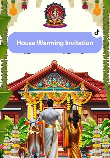 Affordable House Warming Invitation Cards for RM30