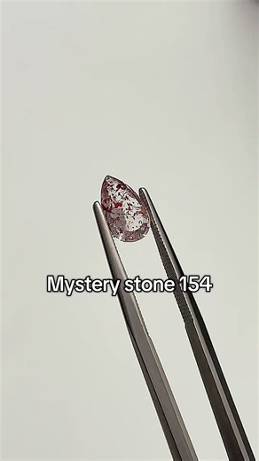 Gem identification with me - Mystery stone 154 #gemologist #gemology #gemstone #gemidentification #quartz