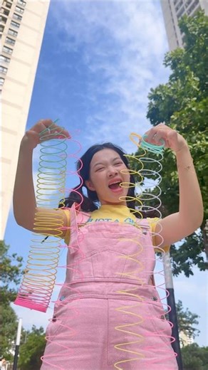 Why Does This Spring Keep Stretching?! 🤯✨ #shorts