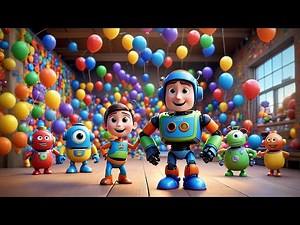 Chocolate, Candy & a Rainbow Robot! 🤖🍫🌈 Whimsical Fun Song for Kids | Magical Imagination Rhyme