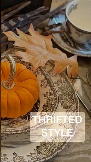 STYLING THRIFTED PLATES #thriftedandstyled #thrifting #thrifted #thriftedfinds