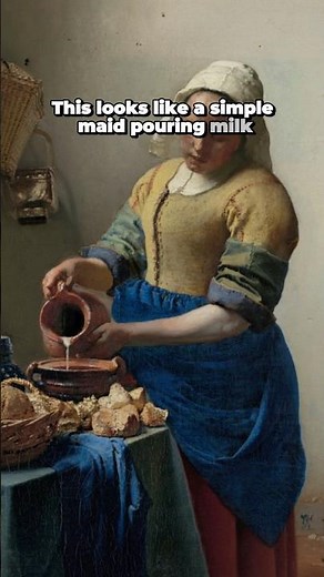Vermeer’s Milkmaid is not what it seems