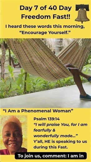 Encourage Yourself | You Are Fearfully and Wonderfully Made!