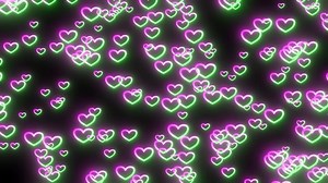 Download Abstract gradient love with dark background for free