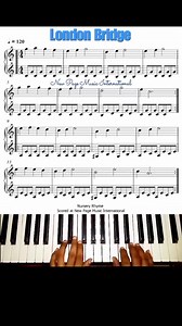 26K views · 455 reactions | ‎Keyboard Performance of "London Bridge"...