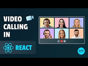React Video Chat App with Video SDK (7/7) | React JS Tutorial for Beginners