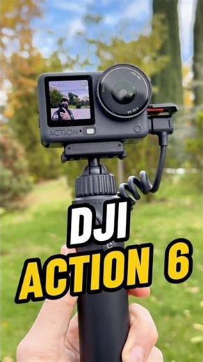 DJI ACTION 6: Review en 30 segundos! #dji #djiaction6 #djiosmoaction6