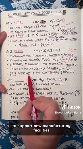 Three Stocks Worth Considering for Doubling in 2025