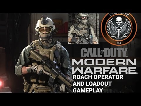 Call of duty modern warfare Sgt. Gary "Roach" Sanderson GAMEPLAY