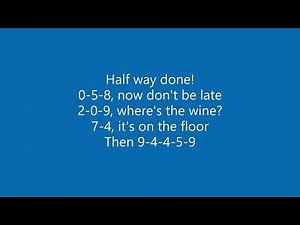 The Pi Song 100 Digits of π by AsapSCIENCE (lyrics)