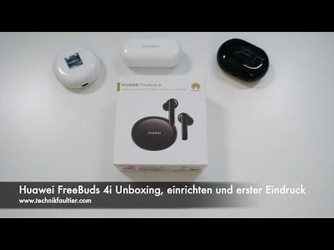 Huawei FreeBuds 4i unboxing, setup and first impression