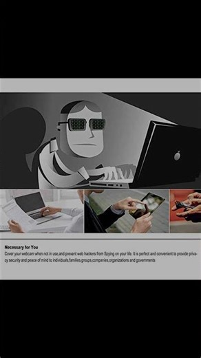 Secure Your Privacy with the 6 Pack Webcam Cover!