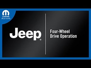 Four Wheel Drive Operation | How To | 2026 Jeep Vehicles
