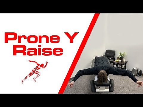 Prone Y Raise