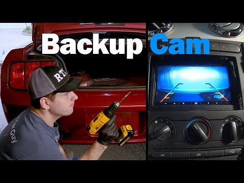 How To Install A Backup Camera on a Mustang (S197)