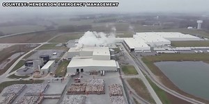 Machinery fire extinguished at Henderson paper mill