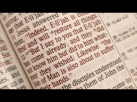 The Gospel of Matthew Ch 17- Read and Discuss!