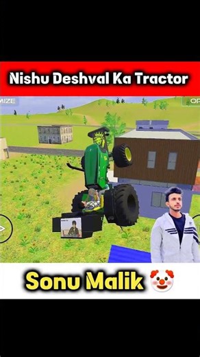 Who will win 🤔 Nishu Deshval's Tractor 😲 | #indianvehiclesimulator3d #viral #shorts